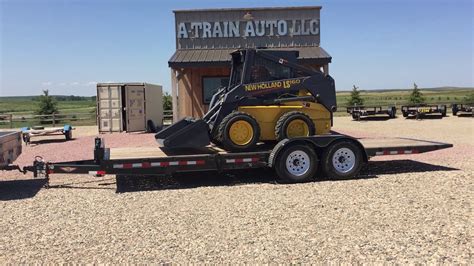 proper way to load a skid steer on a trailer|how to drive skid steer loader.